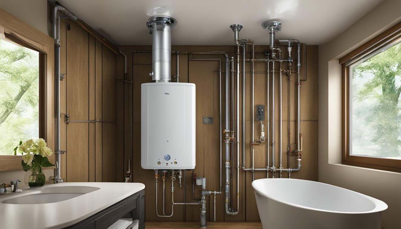 A tankless water heater